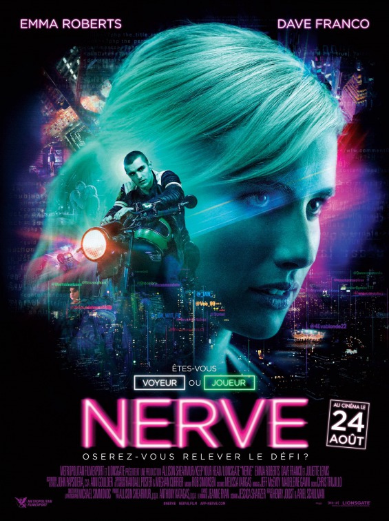 Nerve: drąsos žaidimas